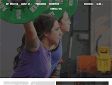 Tablet Screenshot of crossfitwarpath.com